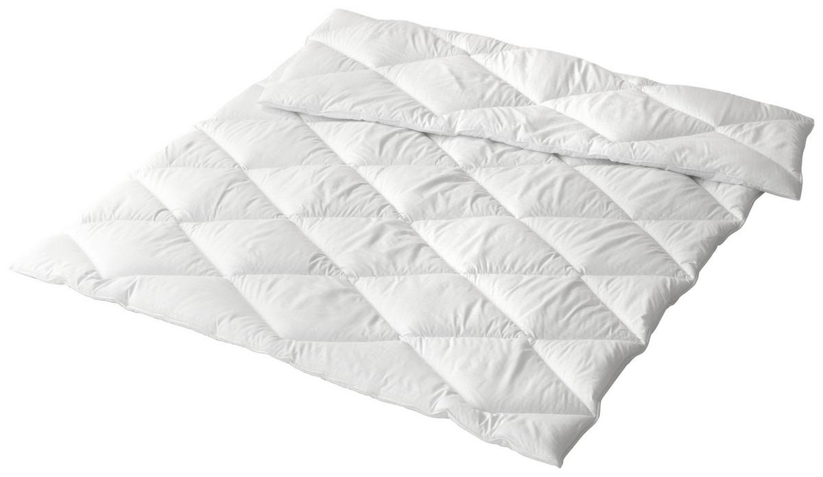 Bettdecke Antistress - Weiß, KONVENTIONELL, Textil (140/200cm) - Ele