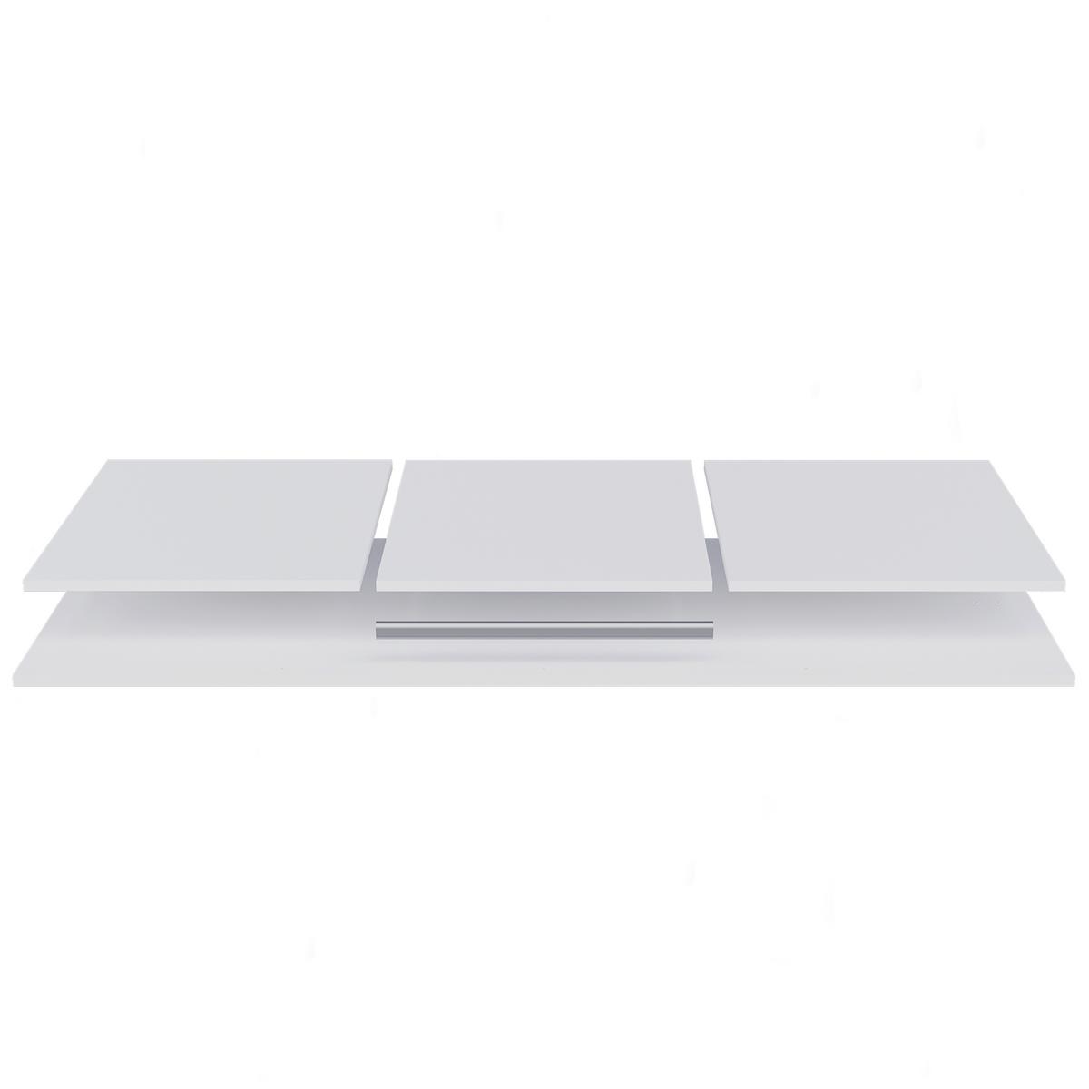 Inneneinteilung Connect, Weiß B: 52 Cm - Weiß, Design, Holzwerkstoff (52/144/3cm) - Livetastic