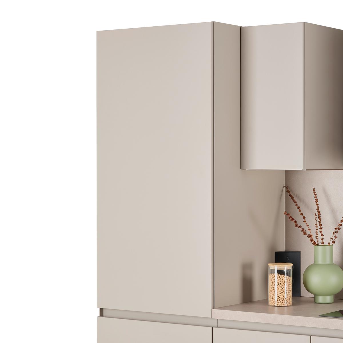 Küchenblock Win - Creme, MODERN, Holzwerkstoff (270cm) - Express-Kuechen