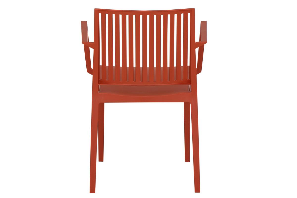Stapelstuhl T20109 - Rot, Basics, Kunststoff (57/80/56cm) - Siena Garden