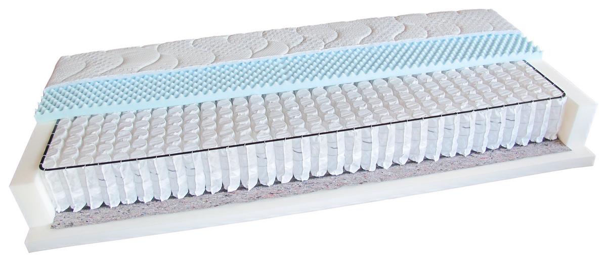 Táskarugós Matrac Comfort Lux 140/200 Cm - fehér, textil (140/200cm) - Primatex