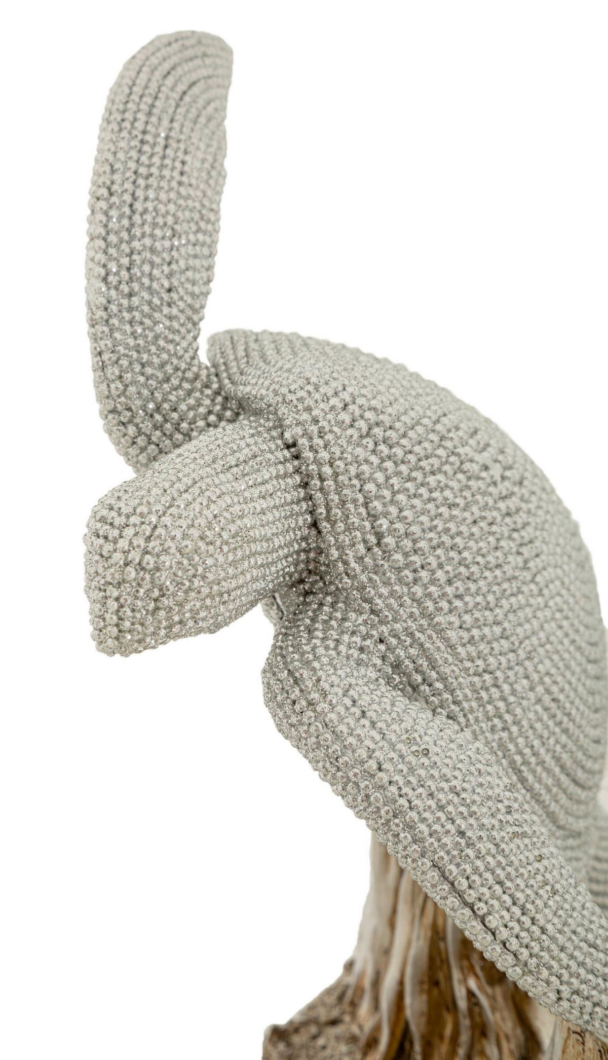 Skulptur Kunststoff, Silver - Basics, Kunststoff (19/22/10.5cm)