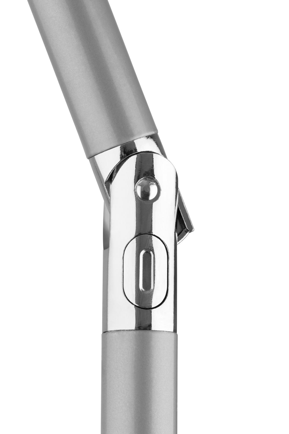 Sonnenschirm Locarno Bxhxt: 200x220x200 Cm Orange - Silberfarben/Orange, Basics, Textil/Metall (200/220/200cm) - Schneider