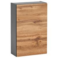 Hängeschrank Kopenhagen B: 40 cm Graphit.-Eichefarben - Eichefarben/Graphitfarben, KONVENTIONELL, Holzwerkstoff (40/64/20cm) - Held