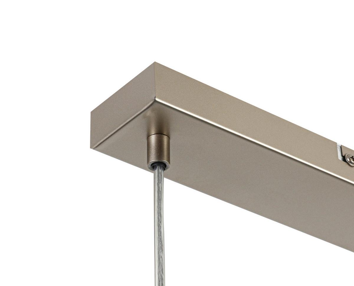 ZÁVĚSNÉ SVÍTIDLO RENI - průhledné/vícebarevná, Moderní, kov/plast (86/18/120cm)