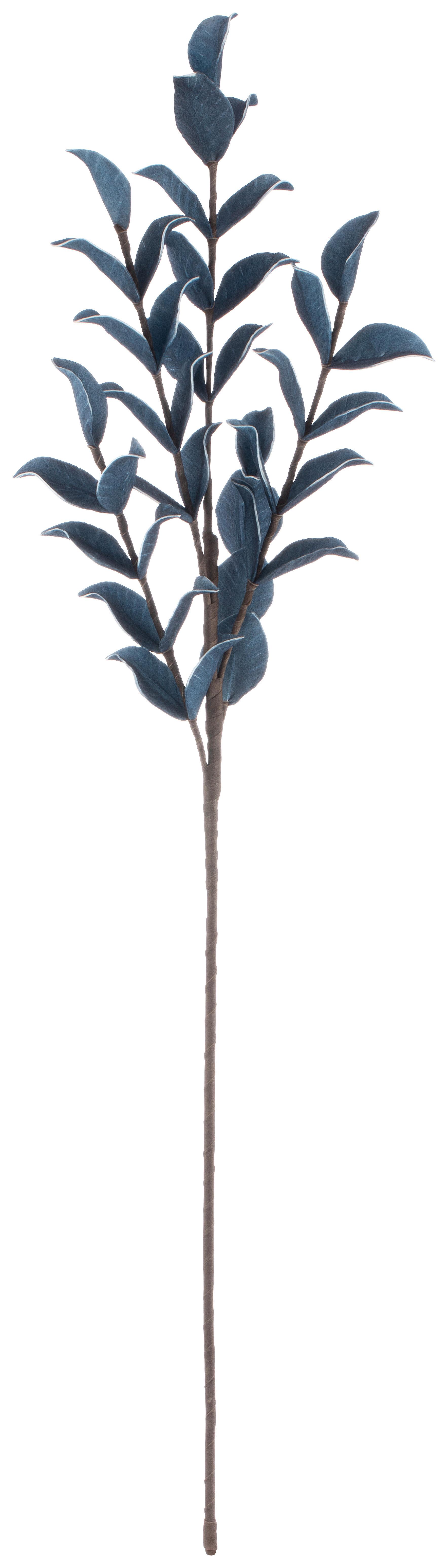 Kunstpflanze Malia - Blau/Braun, KONVENTIONELL, Papier/Kunststoff (95cm) - Luca Bessoni