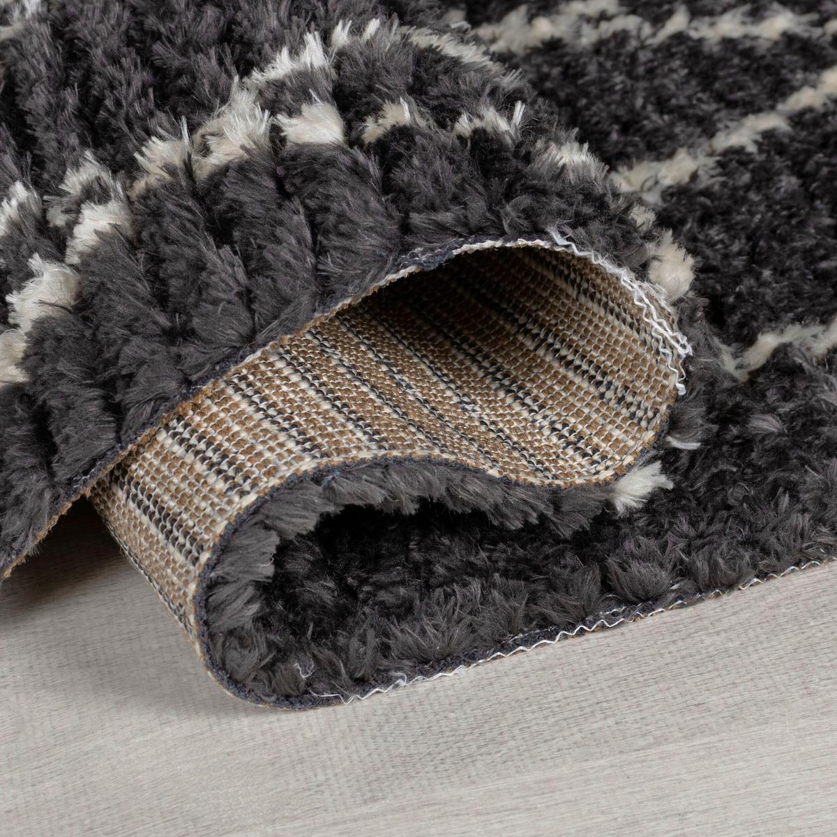 Berberteppich Aisha - Dunkelgrau, KONVENTIONELL, Textil (120/170cm)