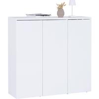 Cipősszekrény Split 2 - fehér, Modern, fa (120/115/34cm) - Luca Bessoni