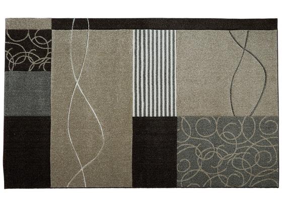 Webteppich Tyrion 160x230 cm - Beige/Schwarz, KONVENTIONELL, Textil (160/230cm) - James Wood Webteppich Tyrion 160x230 cm - Beige/Schwarz, KONVENTIONELL, Textil (160/230cm) - James Wood