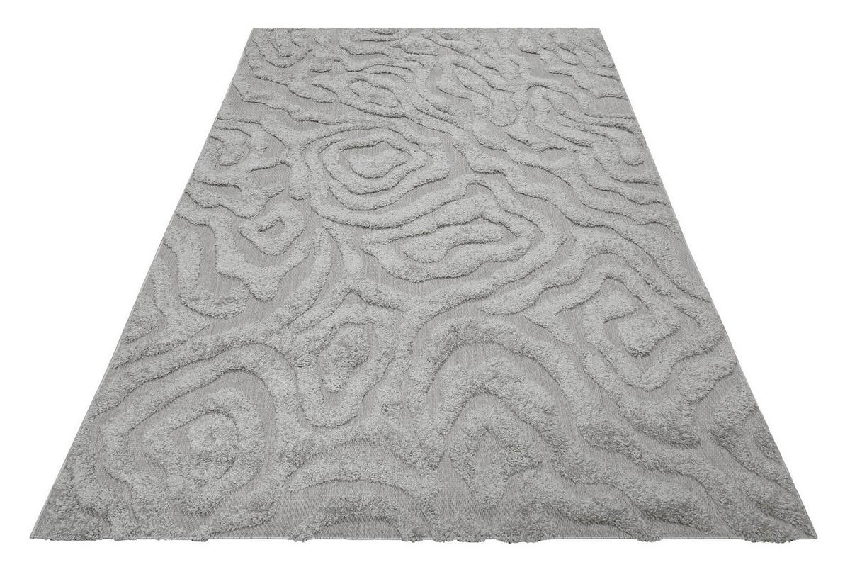 Outdoorteppich Grau, BxL: ca. 133x200 cm - Grau, KONVENTIONELL, Textil (133/200cm) - Esprit