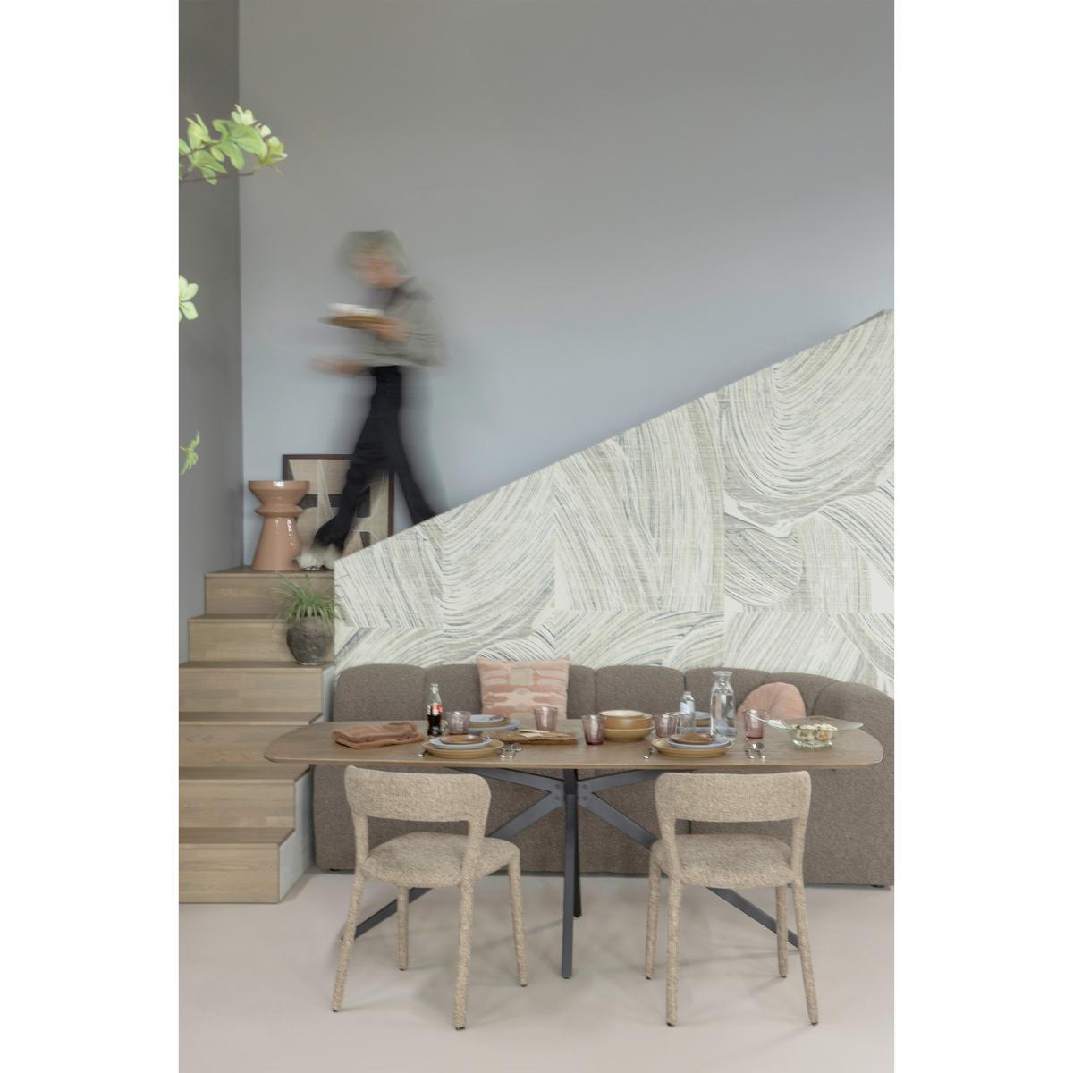 TISCHGESTELL Tablo Schwarz B: 170cm - Schwarz, MODERN, Metall (170/72/80cm) - Livetastic