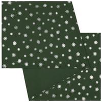 BĚHOUN NA STŮL Christmas Fable, 45/150cm - zelená, Konvenční, textil (45/150cm) - Modern Living