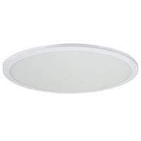 LED-Deckenleuchte Ø 60 cm, mit Farbtemperaturwechsler - Weiß, Basics, Kunststoff/Metall (60/1,5cm)