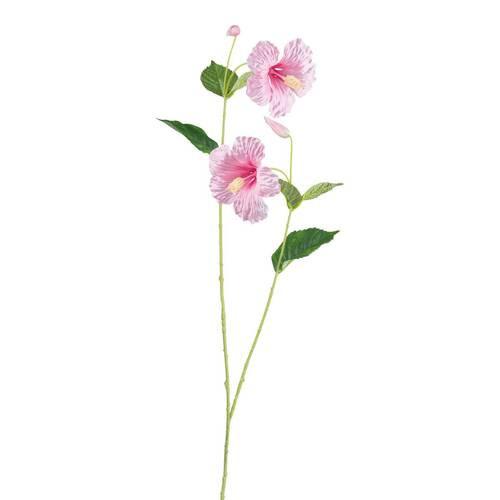 Kunstblume Annbritt - Rosa/Grün, KONVENTIONELL, Kunststoff (110cm)