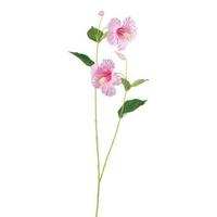 Kunstblume Annbritt - Rosa/Grün, KONVENTIONELL, Kunststoff (110cm)