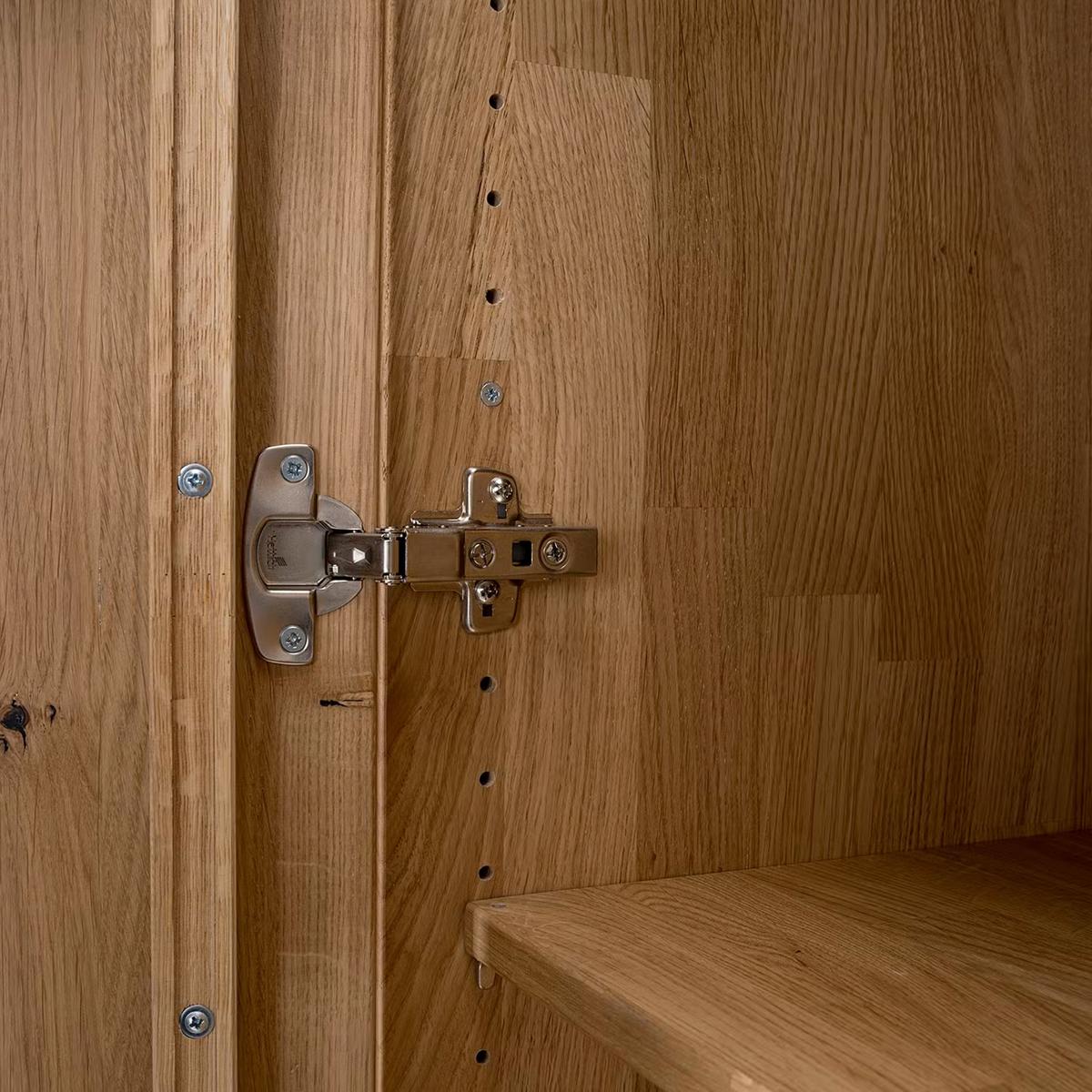 Drehtürenschrank Emilia, Eichefarben B: 302 Cm - Wildeiche/Eichefarben, MODERN, Holz (302/223/62cm) - MID.YOU