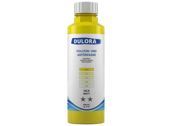 Abtönfarbe 500ml Gelb Matt - Gelb, Kunststoff (0,500l) - Dulora Abtönfarbe 500ml Gelb Matt - Gelb, Kunststoff (0,500l) - Dulora