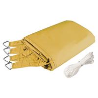 Sonnensegel Quadrat 4x4 M - Gelb, Basics (400/400cm)