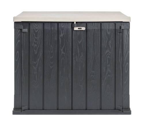 Geräteschrank Store Away Anthrazit/Hellgrau versperrbar - Anthrazit/Hellgrau, Basics, Kunststoff (129,5/111/74,5cm)