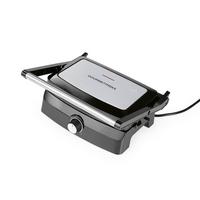 KONTAKTGRILL GOURMETMAXX - Edelstahlfarben/Schwarz, MODERN, Kunststoff/Metall (26,8/22,9/13cm)