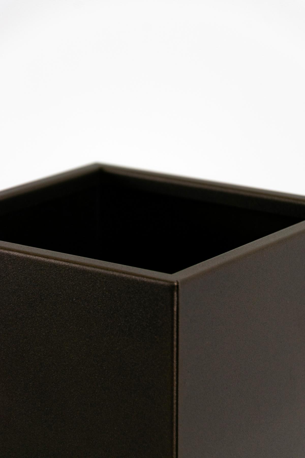 Blumenständer Metall Braun Bxhxt: 19x87x19 Cm - Braun, Basics, Metall (19/87/19cm)