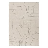 Flachweteppich My Parma 511 Cream 60x110 - Creme, Basics, Textil (60/110cm) - Obsession