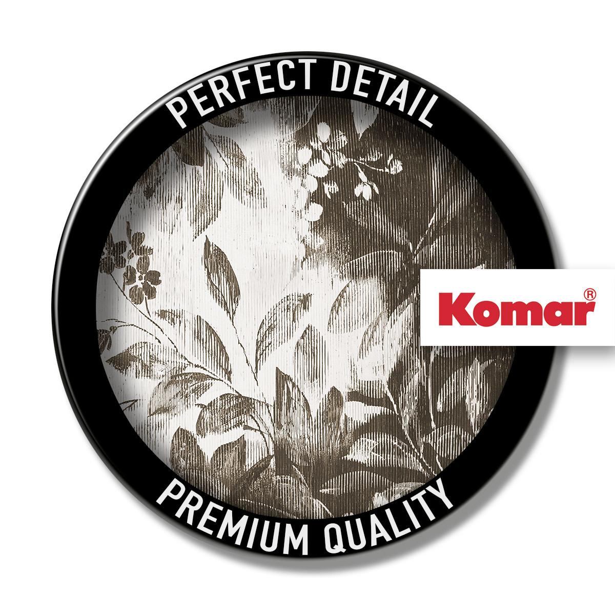 Vliestapete Modular Moiety - Schwarz/Weiß, Basics (200/250cm) - Komar