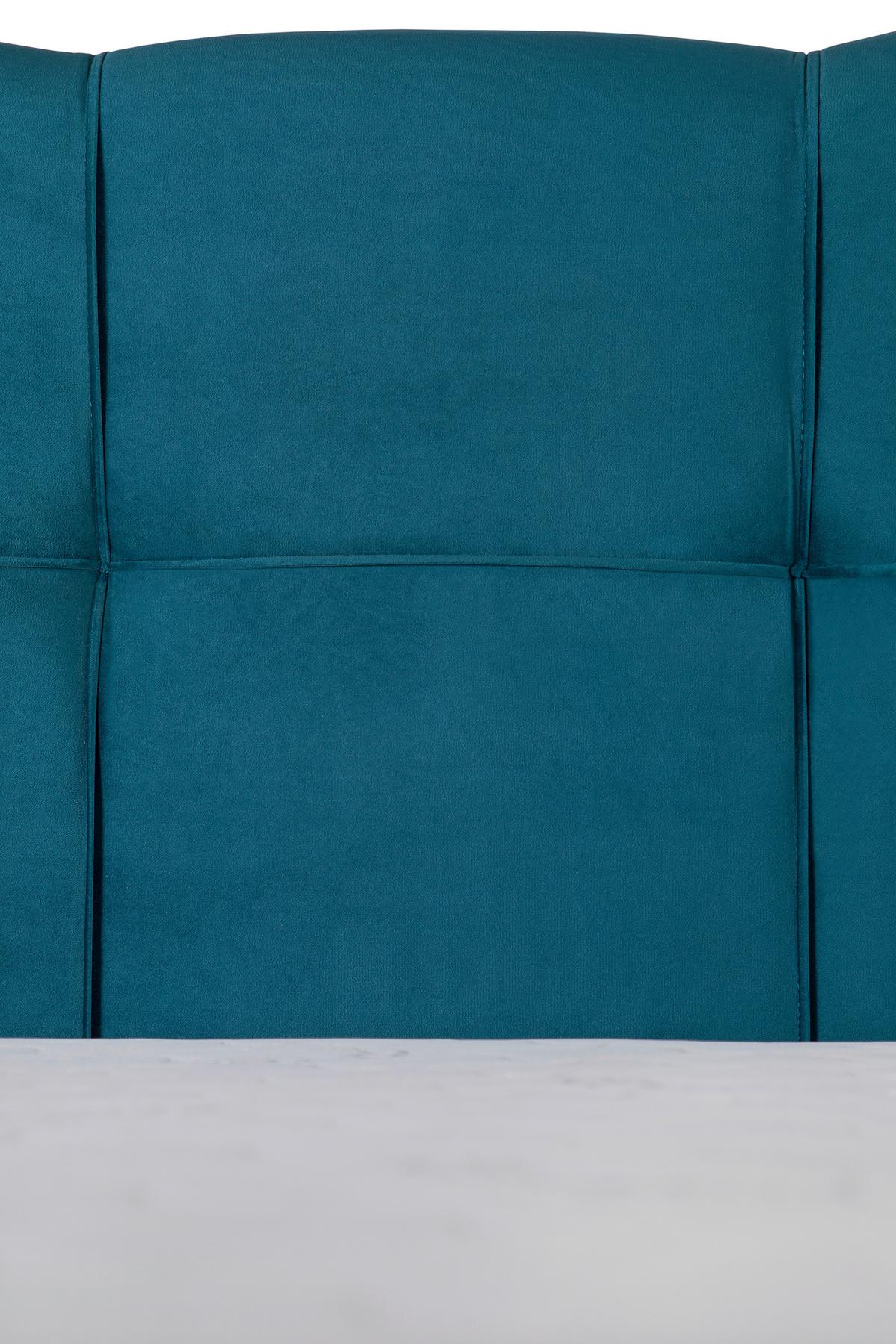 Kárpitozott Ágy Marbella New 160/200 Cm - kék/szürke, Modern, faalapú anyag/textil (164/212/120cm) - Based
