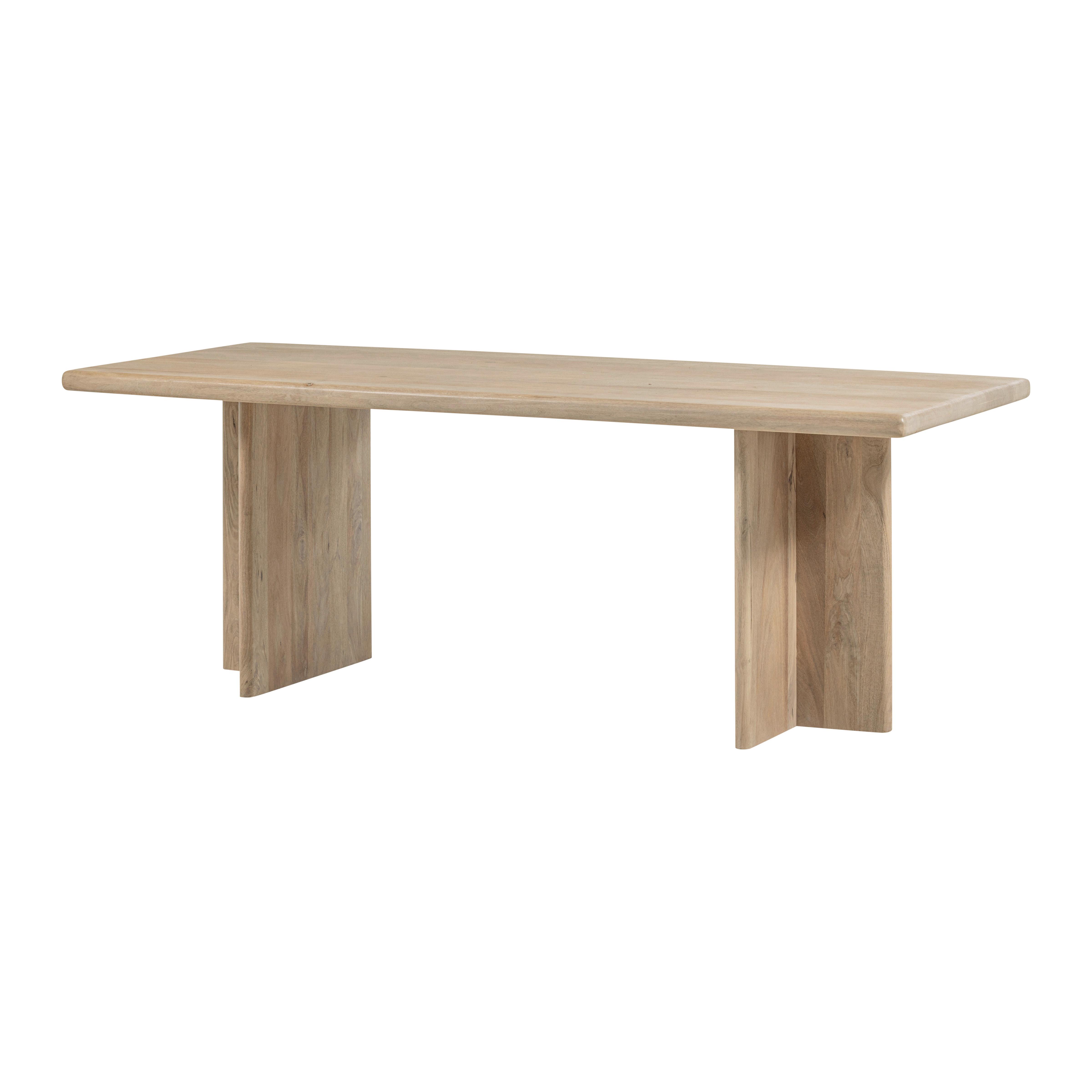 ESSTISCH Ato Naturfarben L: 180cm - Naturfarben, MODERN, Holz (180/90/76cm) - Livetastic
