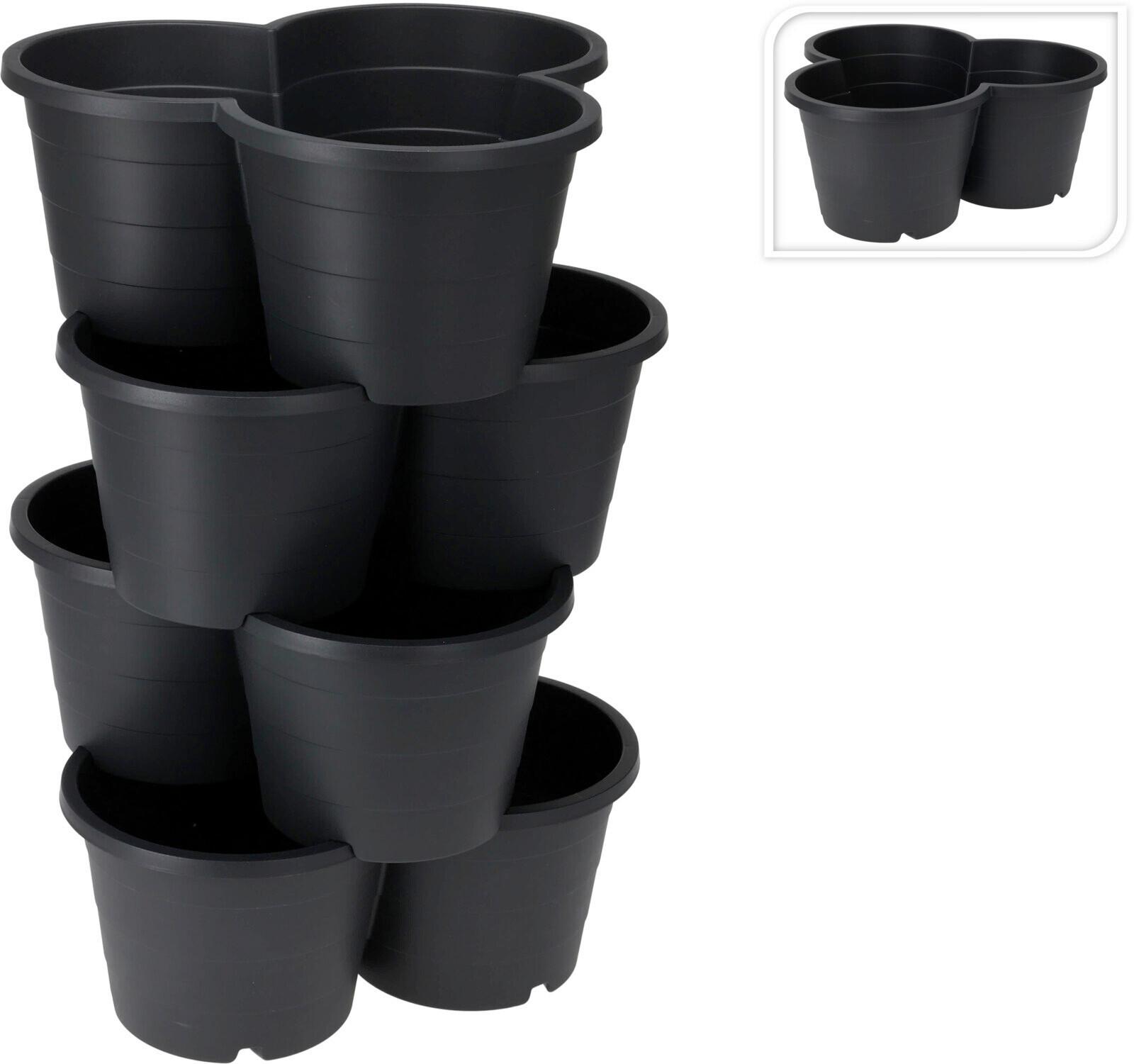 Kaspószett Kaspó - Basics, műanyag (39/41,5/17cm)