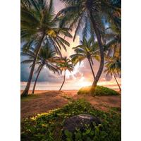 Fototapete Vertical Paradise - Multicolor, Trend (200/280cm)