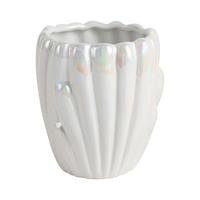 Pohár na zubné kefky ARIELLE - perleťová, Modern, keramika (9,2/9cm) - Mömax