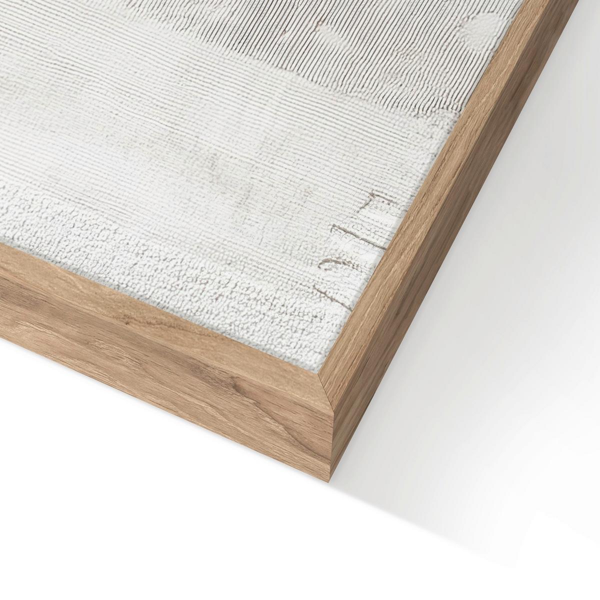OBRAZ NA PLÁTNE ECLIPSE - béžová, Basics, drevo/textil (70/100cm)