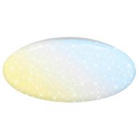 LED-Deckenleuchte Verb Weiß D: 56 cm - Weiß, Basics, Kunststoff/Metall (56/8.5cm)