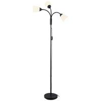 STOJACIA LAMPA TURIN - čierna/biela, Modern, kov/plast (45/40/170cm) - Mömax