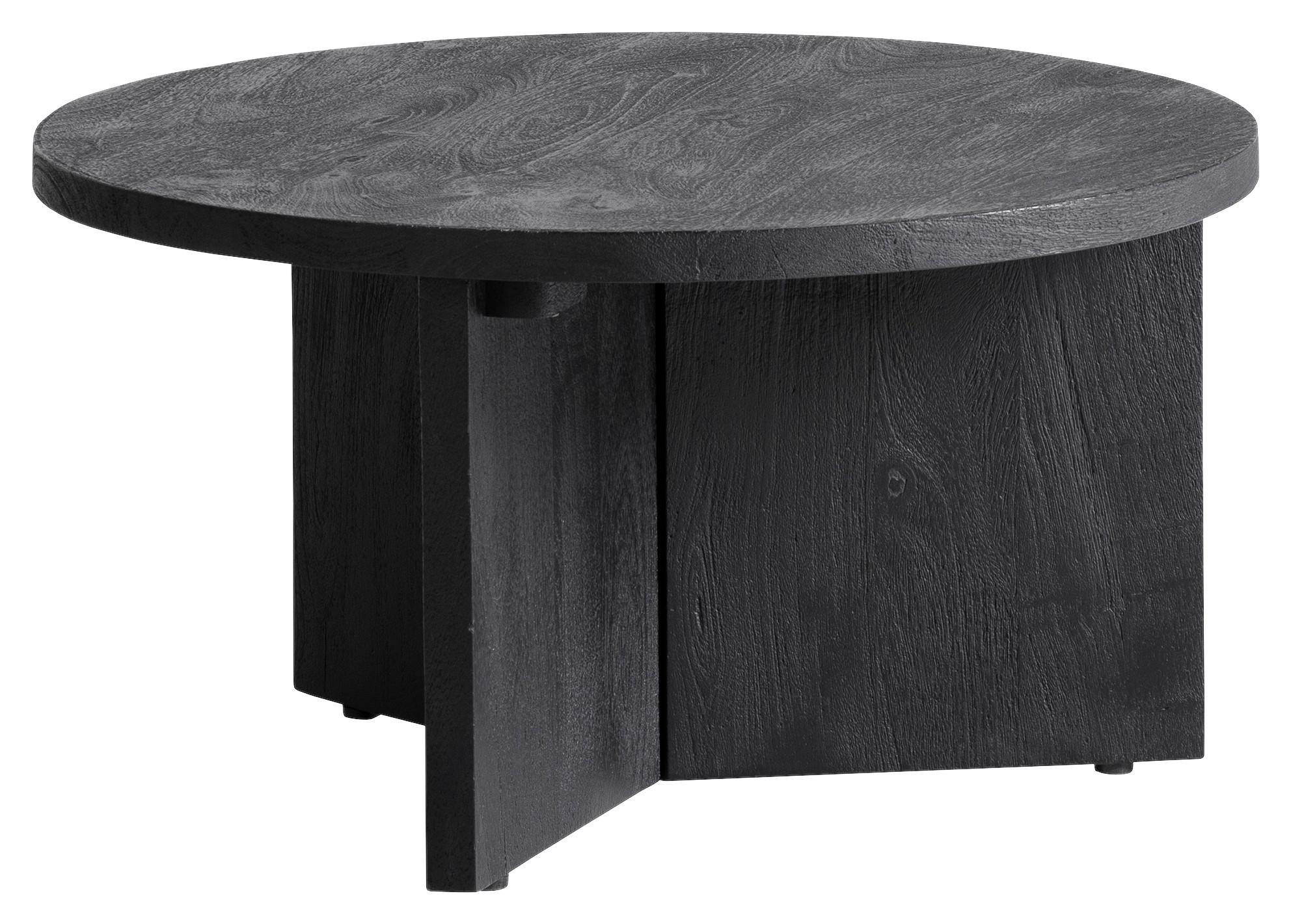 Konferenčný stolík, čierny P:60cm - čierna, Lifestyle, drevo (60/60/33cm) - Livetastic
