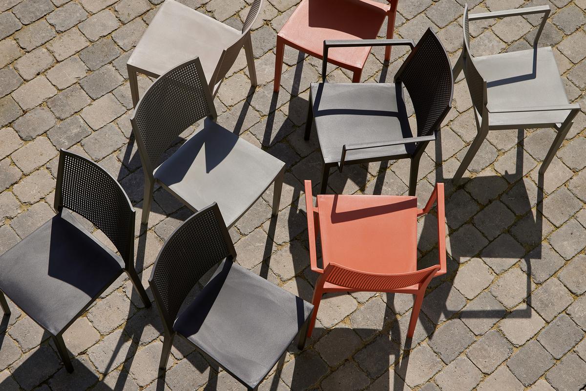 Stapelstuhl T20121 - Rot, Basics, Kunststoff (46/80/56cm) - Siena Garden