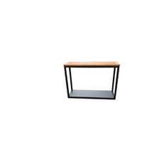 Gartentisch Oslo Metall L 75 cm - Anthrazit/Akaziefarben, Basics, Holz/Metall (23/54/75cm) - Acamp