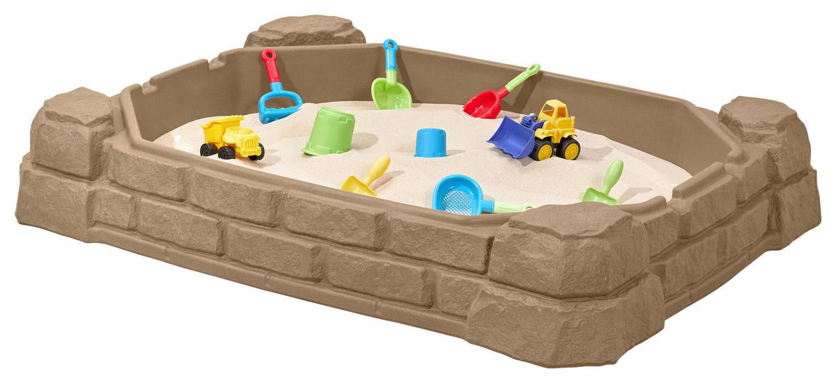 Sandkasten 7220kr - Braun, KONVENTIONELL, Kunststoff (111,8/39,4/81,2cm) - Ambia Garden
