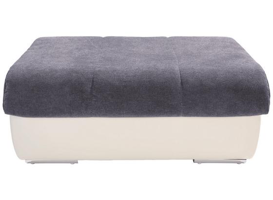 Hocker Multi - Chromfarben/Creme, MODERN, Textil (100/43/80cm) Hocker Multi - Chromfarben/Creme, MODERN, Textil (100/43/80cm)