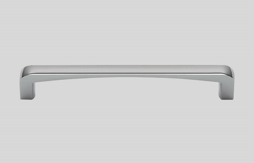 Metallgriff Chrom Glanz Griffe - Chromfarben, MODERN, Metall - Vertico