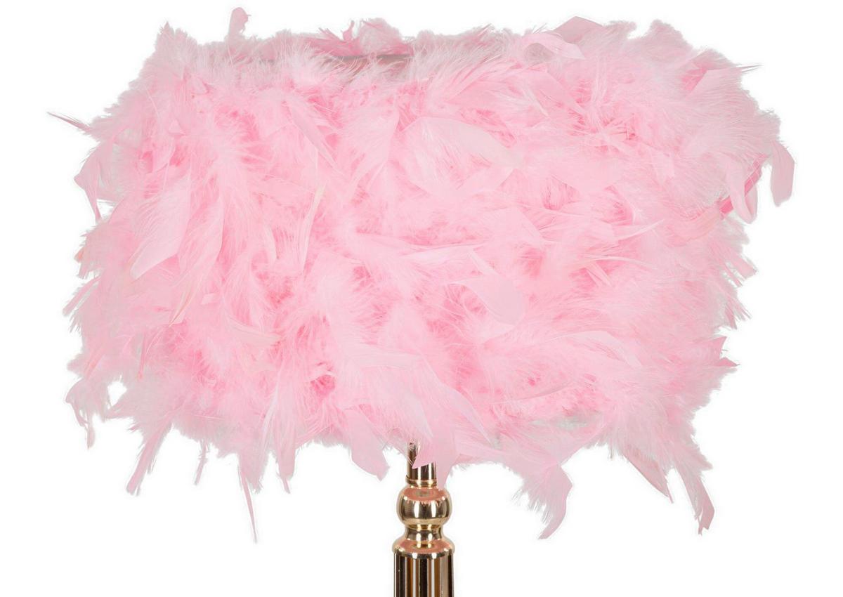 Tischleuchte Tarty Pink Pink, Weiß B: 25 cm - Pink/Weiß, Basics, Kunststoff/Metall (25/54/25cm)