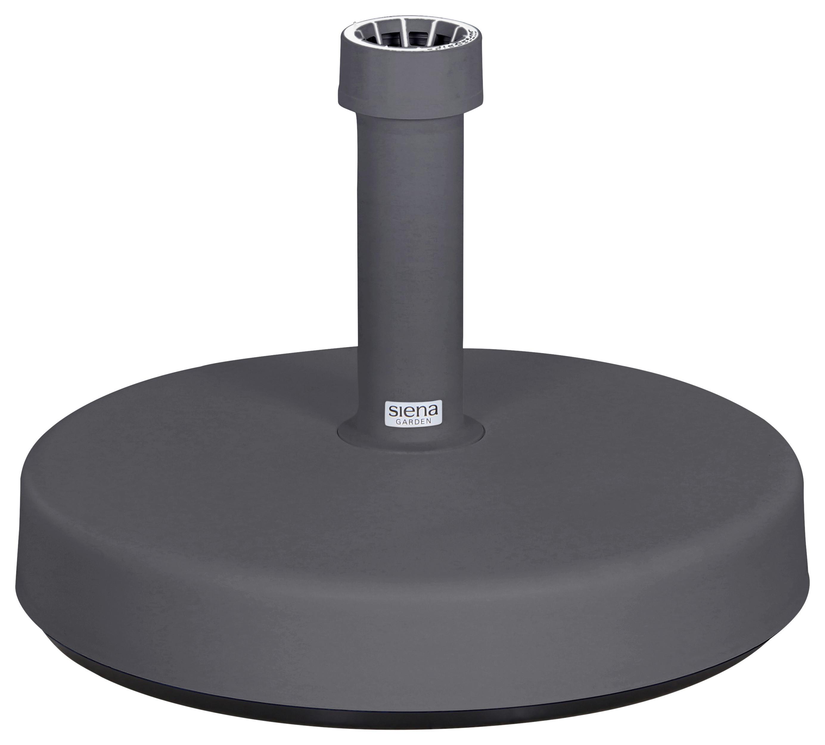 Schirmständer Kunststoff für DM Bis 5,4 cm - Anthrazit, KONVENTIONELL, Kunststoff (46/11/46cm) - Siena Garden