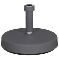 Schirmständer Kunststoff für DM Bis 5,4 cm - Anthrazit, KONVENTIONELL, Kunststoff (46/11/46cm) - Siena Garden