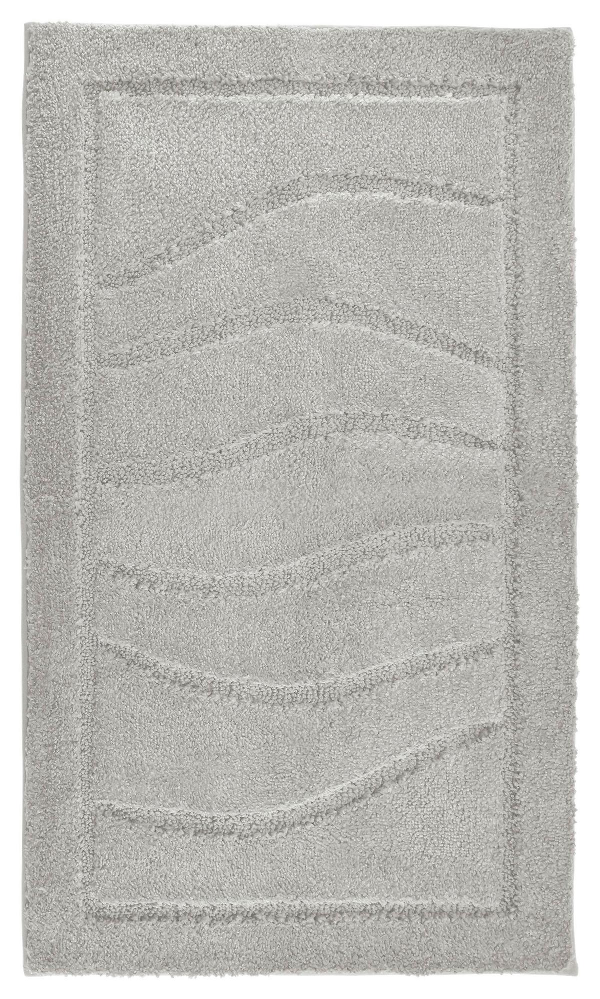 Fürdőszobaszőnyeg Lasse - világosszürke, Romantik / Landhaus, textil (60/100cm) - James Wood