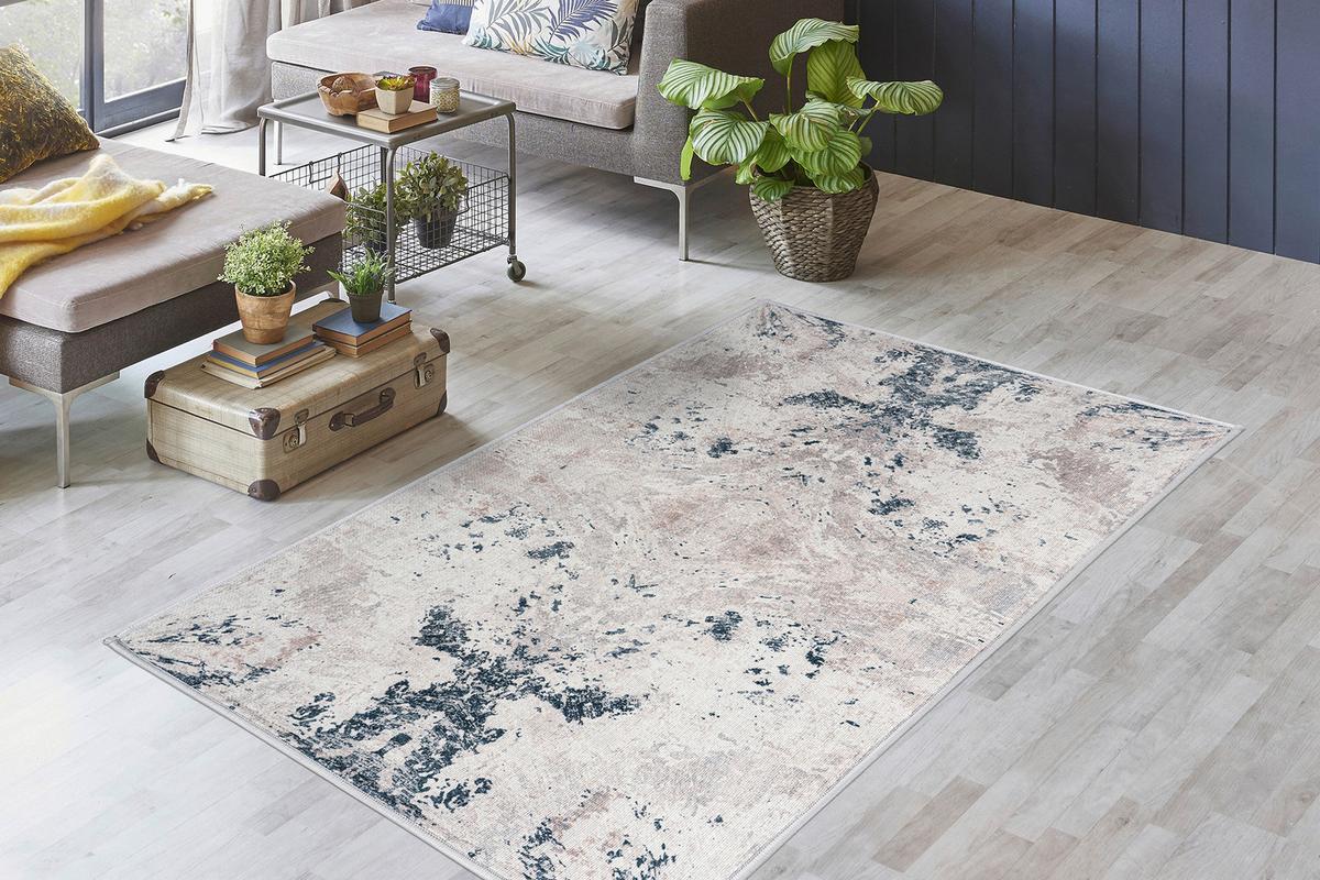 Flachwebteppich Maika 400 - Grau, KONVENTIONELL, Textil (80/150cm) - Kayoom