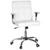 Drehstuhl Ernesto Weiß - Chromfarben/Weiß, MODERN, Kunststoff/Textil (61/87/59cm) - MID.YOU