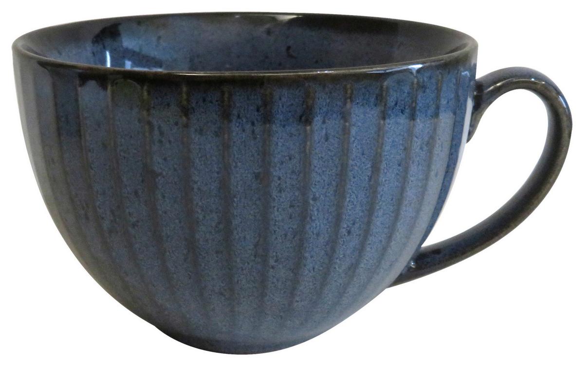 Óriáscsésze Kb. 600ml - sötétkék, Romantik / Landhaus, kerámia (13/9cm) - James Wood