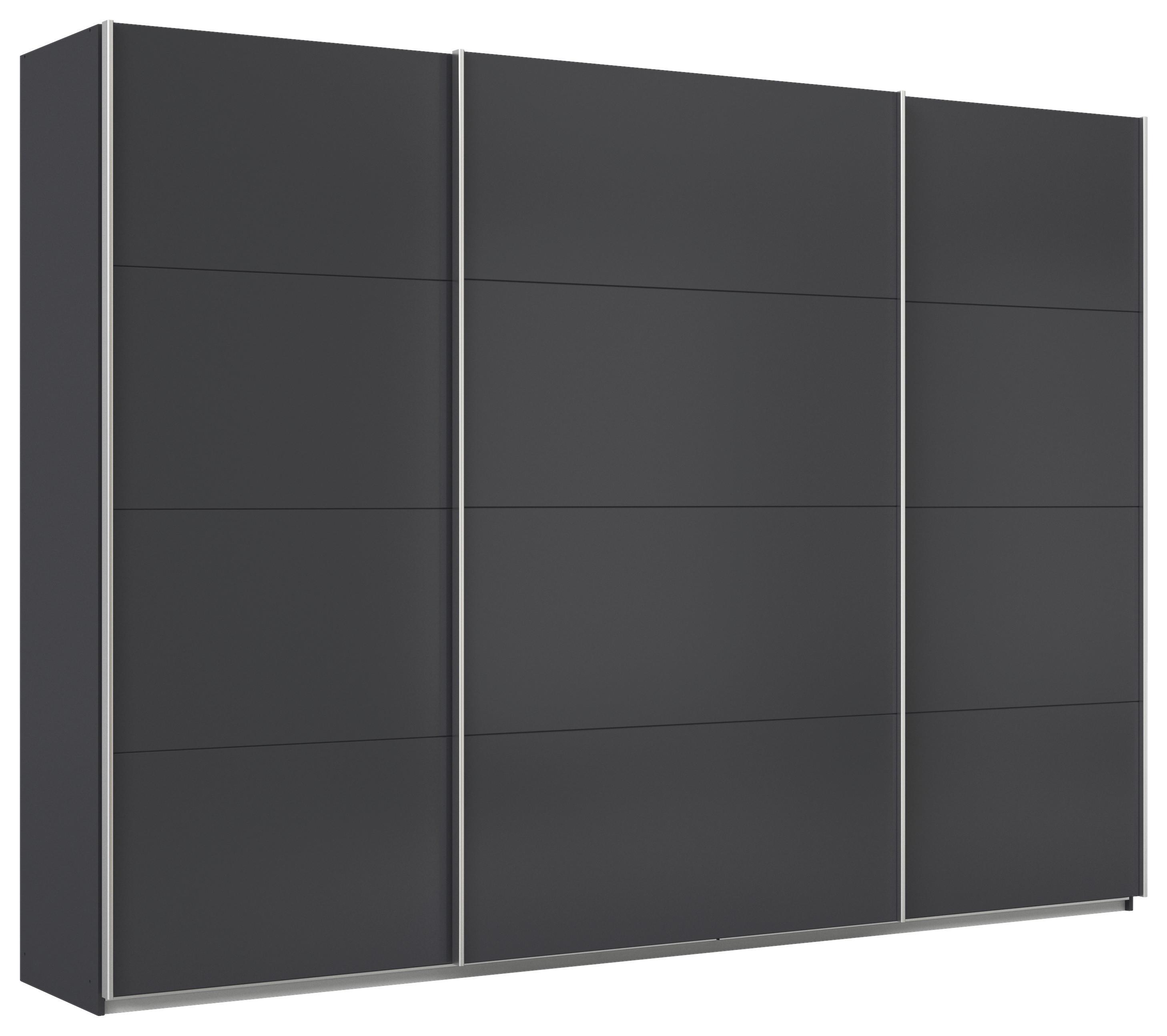Schwebetürenschrank Feldkirch 315 maxihöhe - Anthrazit, MODERN, Holzwerkstoff (315/229/62cm)