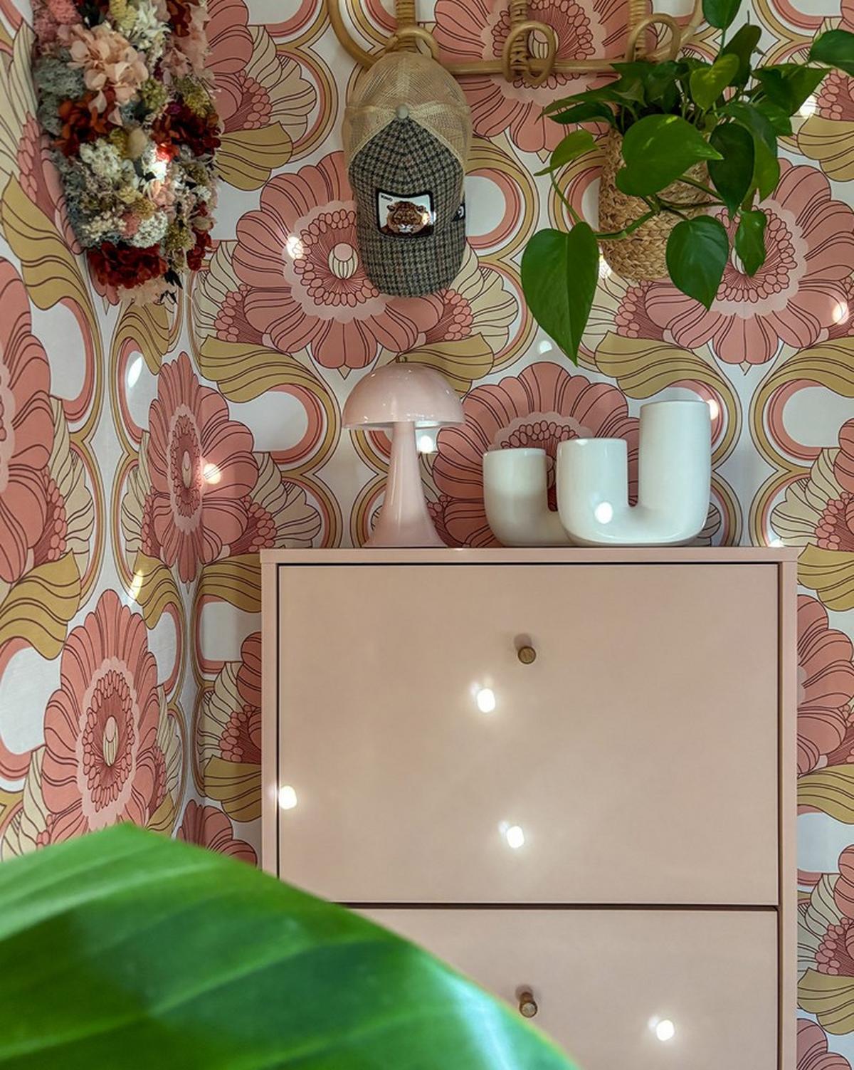 Schuhkipper Bjarne, Aprikose B: 59,8 Cm - Aprikose, Design, Holzwerkstoff (59,8/131/19,55cm) - MID.YOU